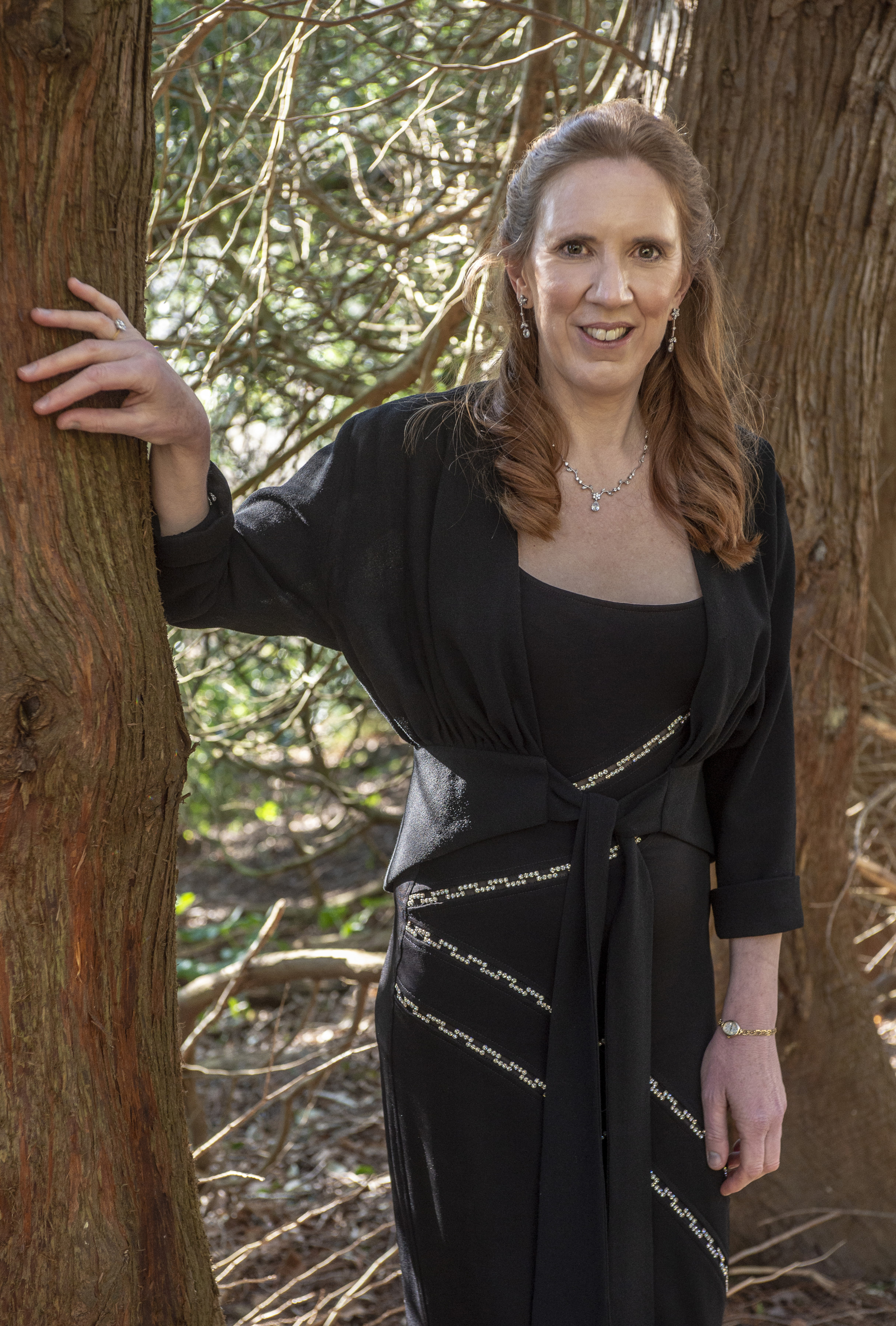 Sarah Beth Briggs in woodland